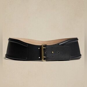 NWT Banana Republic 100% Leather Corset Belt